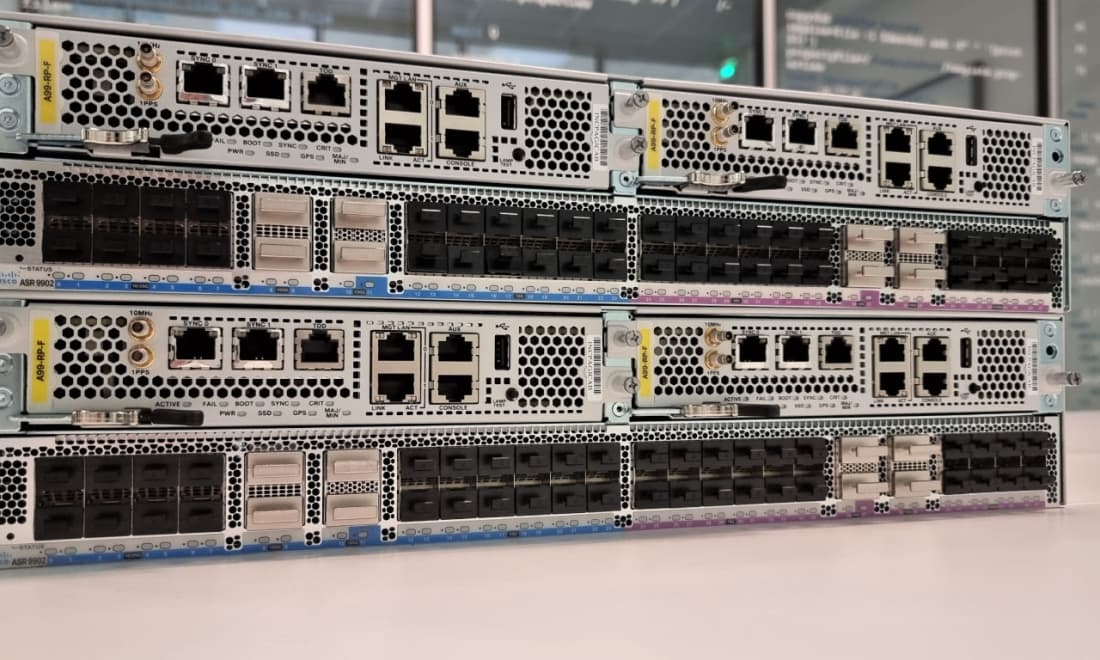 Cisco ASR 9902 core network routers
